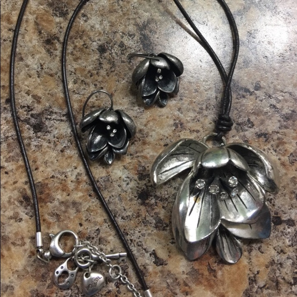 Fossil brand posey set - euc